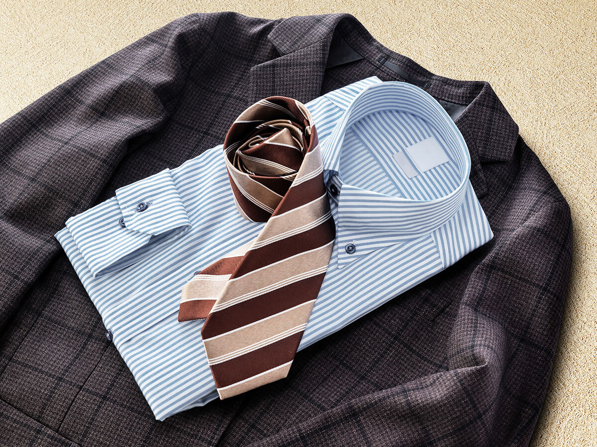 本物の技術で創り上げた
心地いいフォーマルウェア